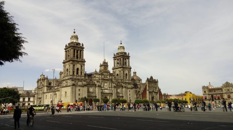 Mexico City Cathedral and Zocalo