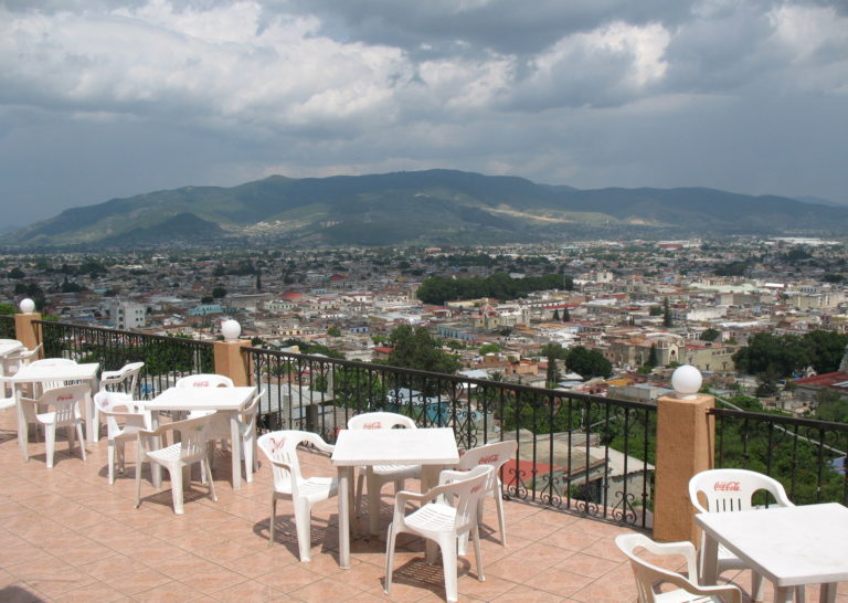 View from El Mirador, Oaxaca